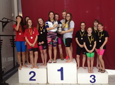 Event 38 - Girls 200m Freestyle Relay Finalists
